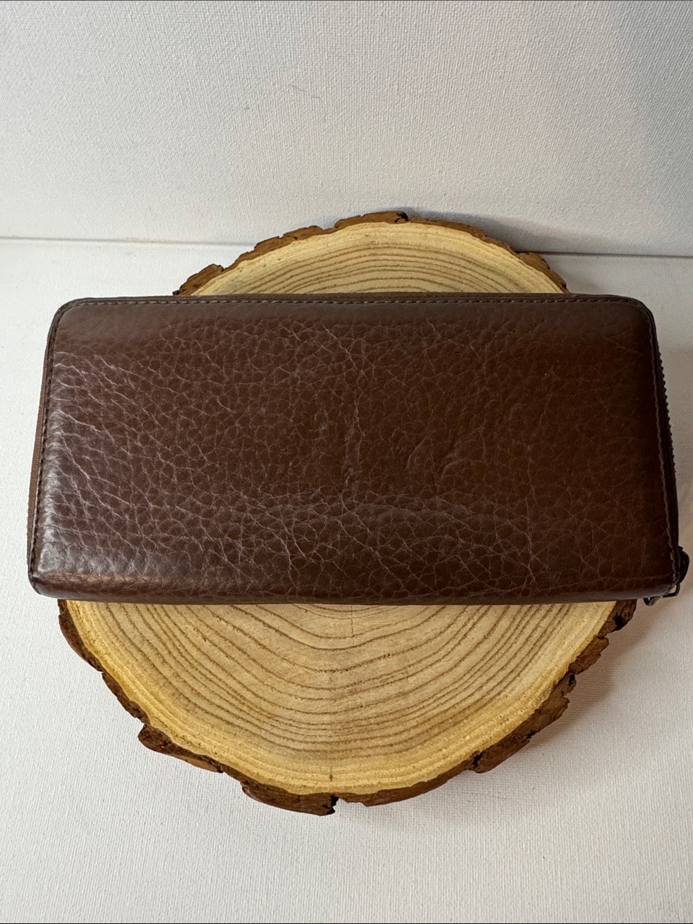 Vintage Coach Chelsea Zip Around Wallet Brown Leather | Classic Legacy | Zip Aro - Picture 9 of 9